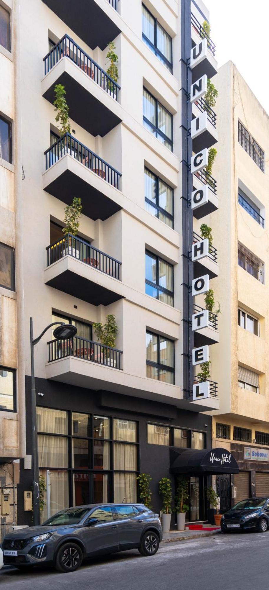 Unico Hotel Maarif 卡萨布兰卡 外观 照片