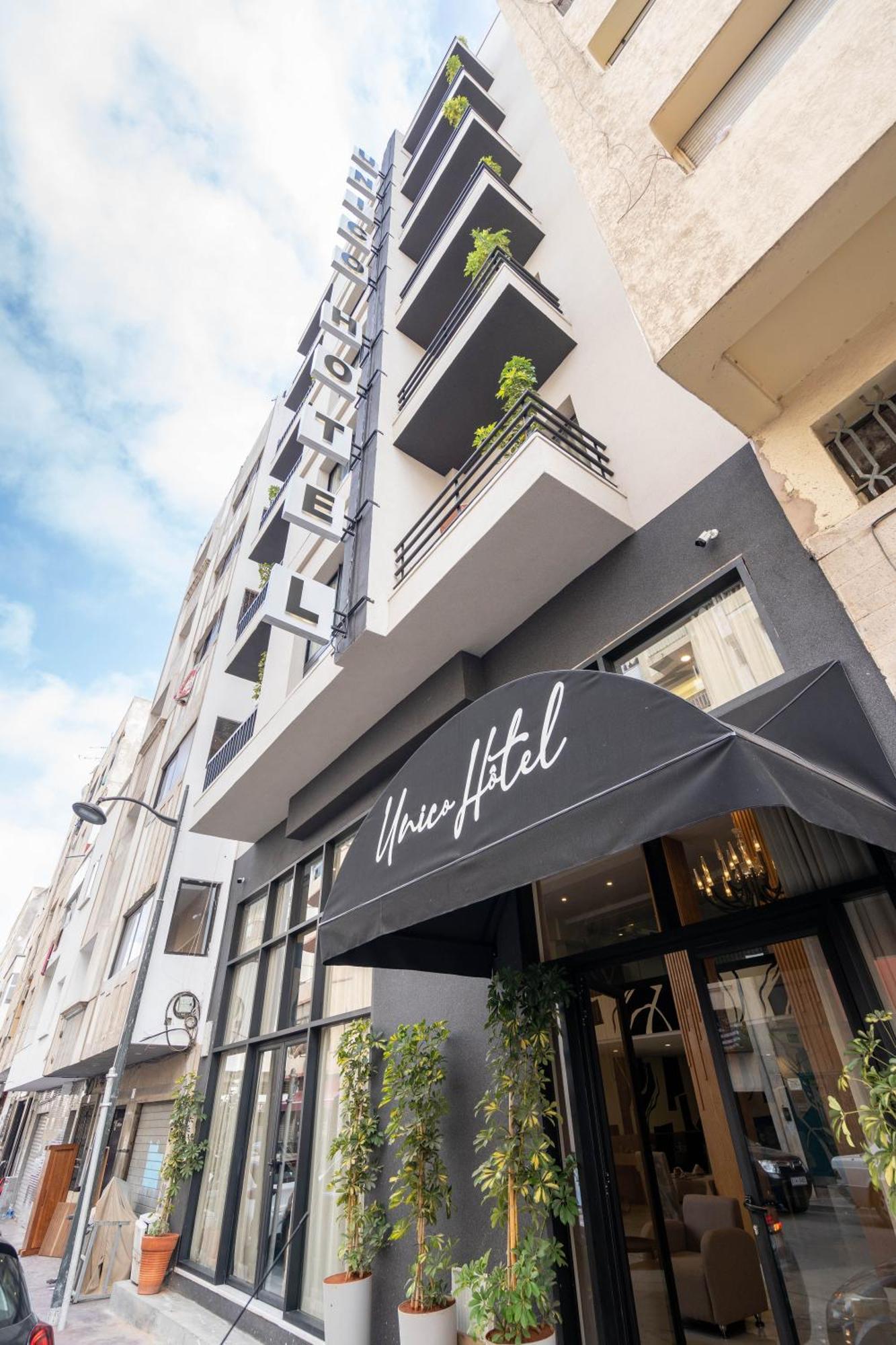 Unico Hotel Maarif 卡萨布兰卡 外观 照片