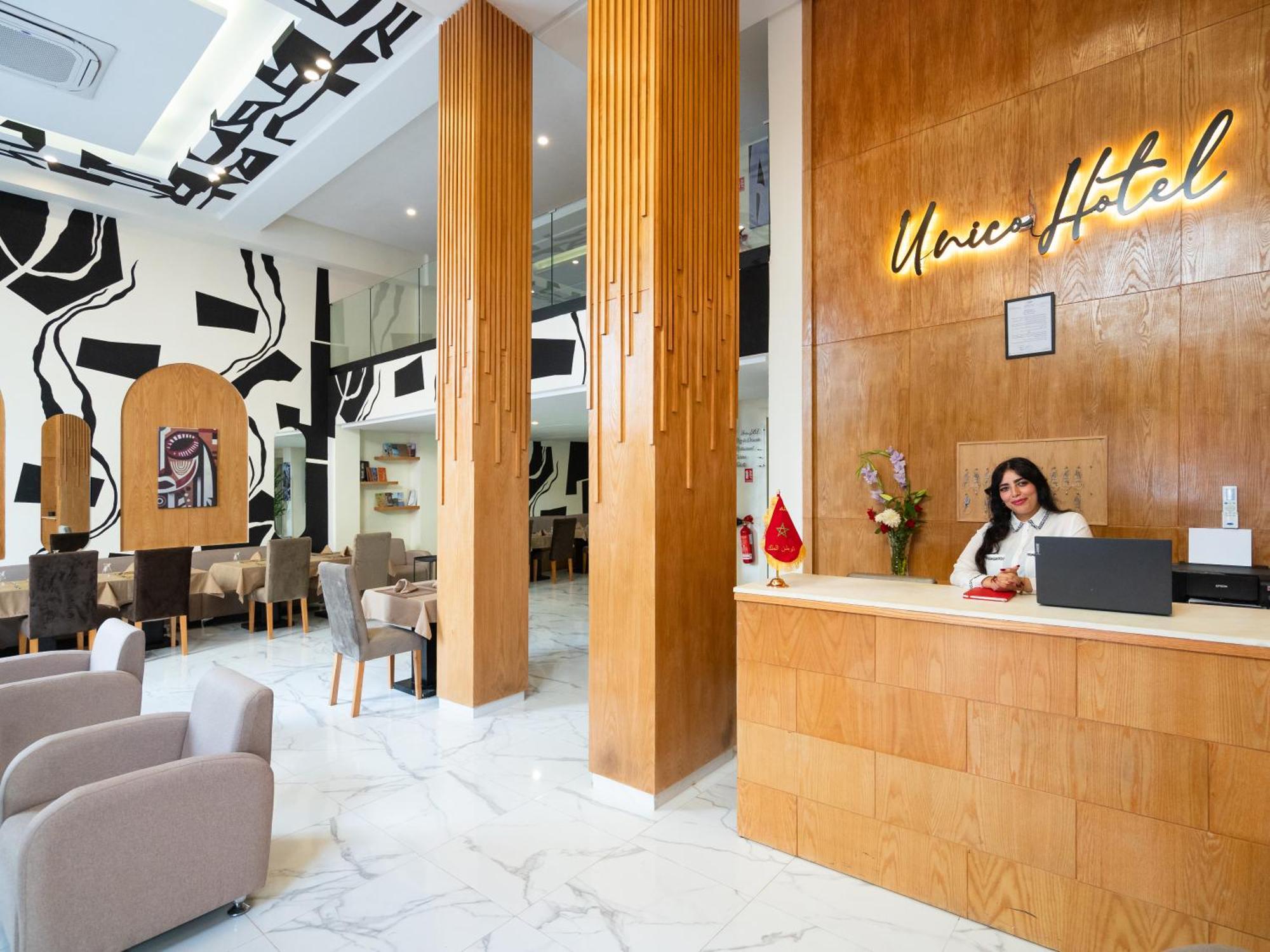 Unico Hotel Maarif 卡萨布兰卡 外观 照片